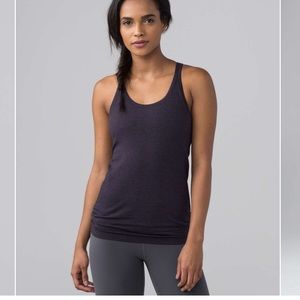 Lululemon Ebb to Street Tank. Sz8. Dark purple.